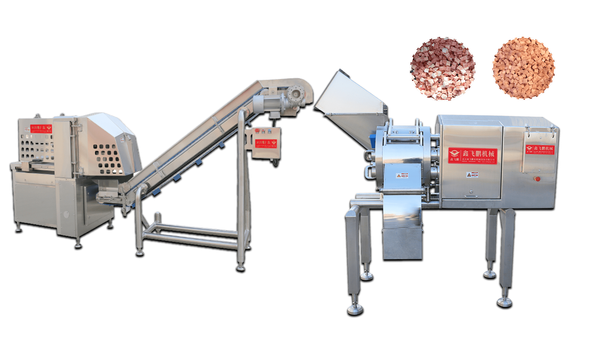 Frozen Meat Dice Line