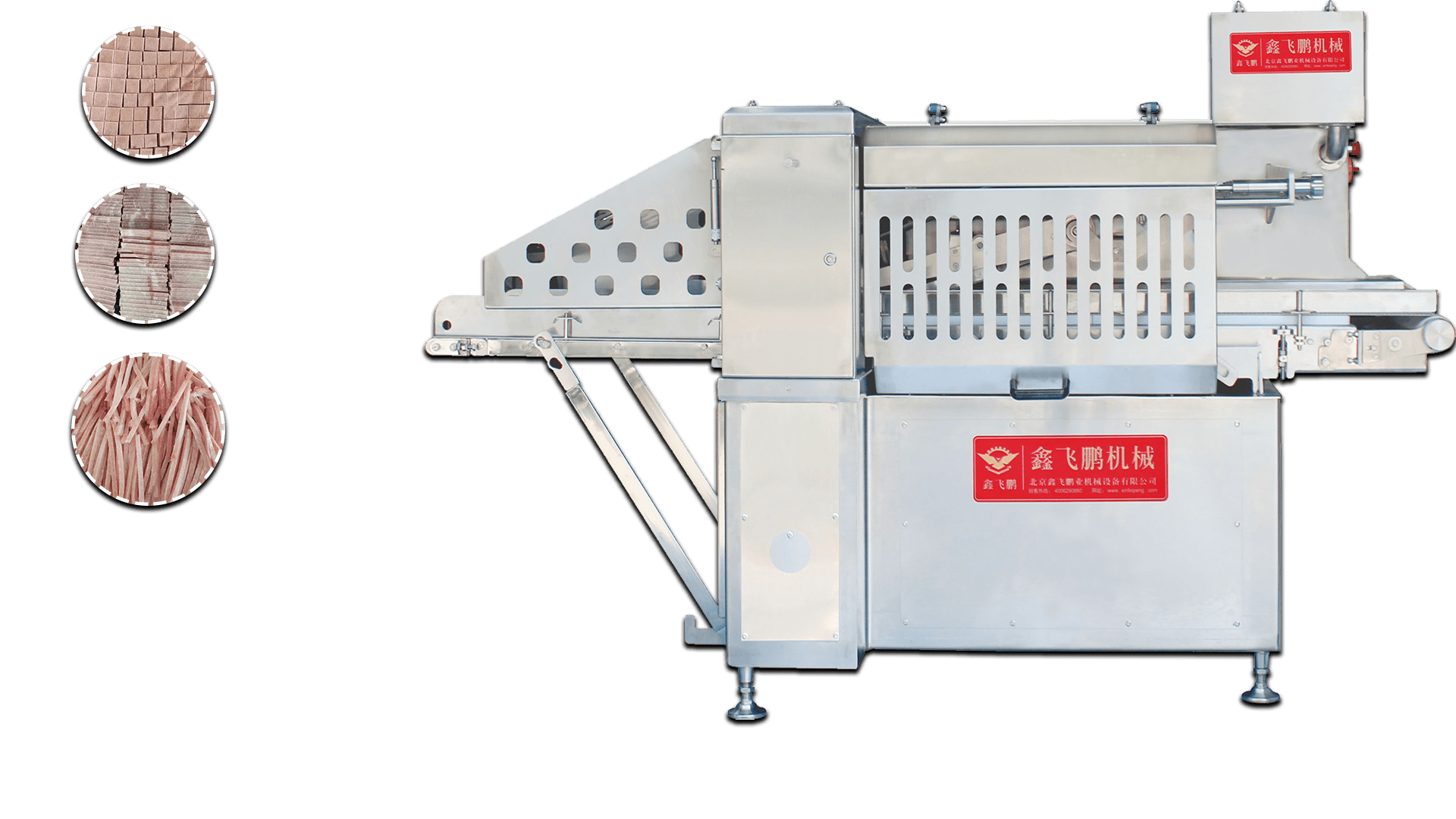 Continuous Frozen Meat Slicer