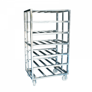 Movable 6-layers rack