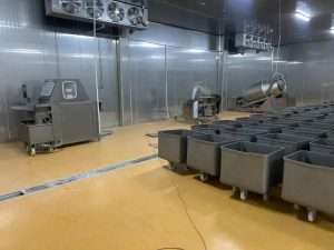 Meat Processing equipment all delivered in Hebei Province for meat fine processing project